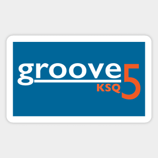 groove KSQ 5th Anniversary Design Magnet